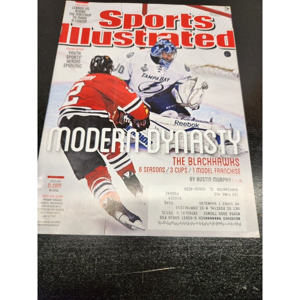June 22, 2015 Sports Illustrated - Chicago Blackhawks Modern Dynasty‎